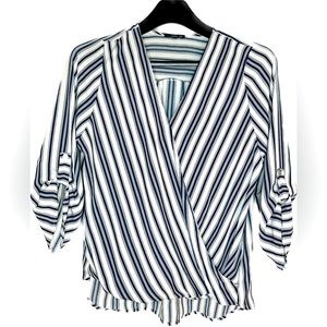 Stitch Fix West Kei Faux Wrap Shirt - XL